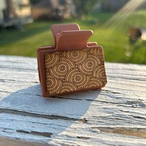 Wood Design Hair Clip